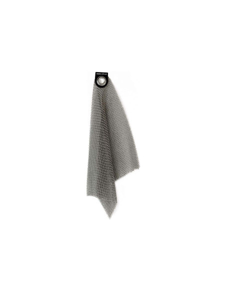Pano de limpeza em aço inoxidável 18/10 30cm com rede de limpeza Mono Softmesh