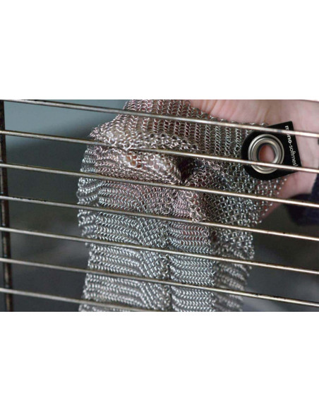 Reinigungstuch Edelstahl 18/10 30cm Abbeizmasche Mono Softmesh