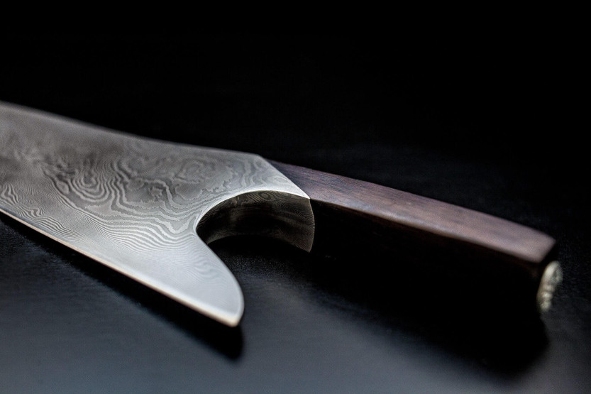 Güde THE KNIFE Faca de cozinha 21cm Damasco e design