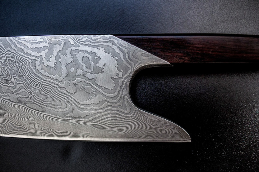 Güde THE KNIFE Coltello da chef 21 cm Damasco e design