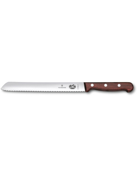 Victorinox Wood Broodmes 21cm lemmet esdoorn handvat 3 klinknagels