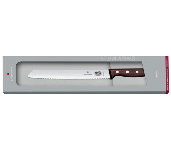 Faca Faca de pão Victorinox Wood 21cm lâmina cabo em ácer 3 rebites 2