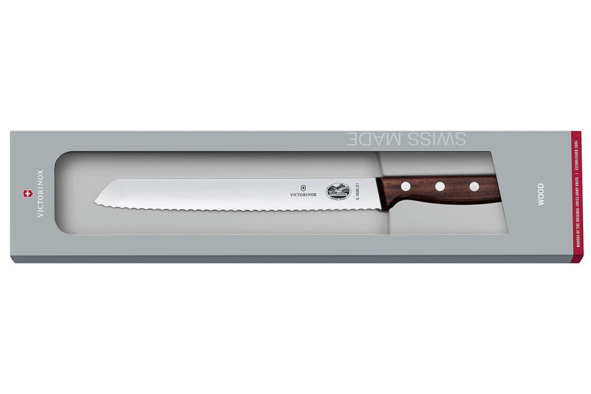 Brotmesser Victorinox Wood Klinge 21cm Ahorn Griff 3 Nieten