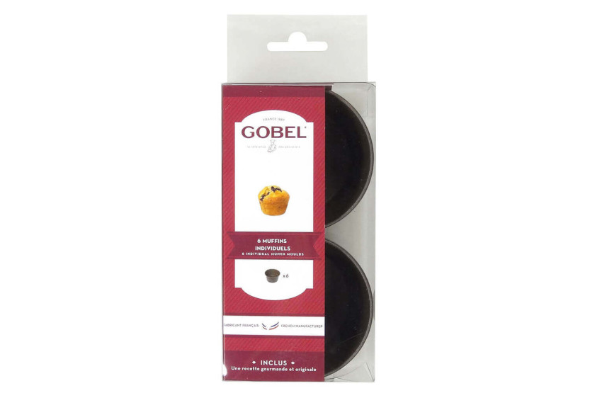 Boxset 6 Gobel non-stick muffinsformar