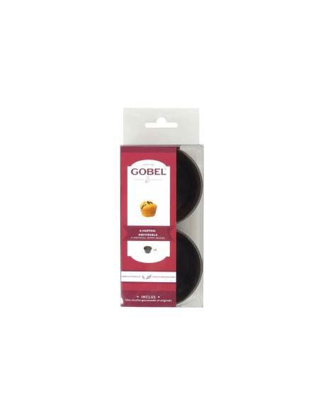Boxset 6 Gobel non-stick muffinsformar