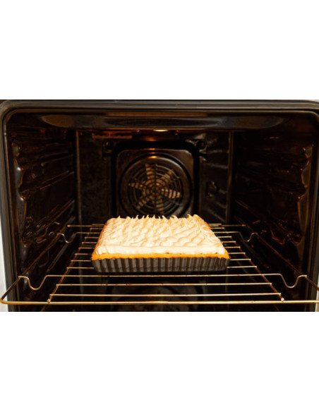 Gobel non-stick rectangular fluted tart mold with movable bottom