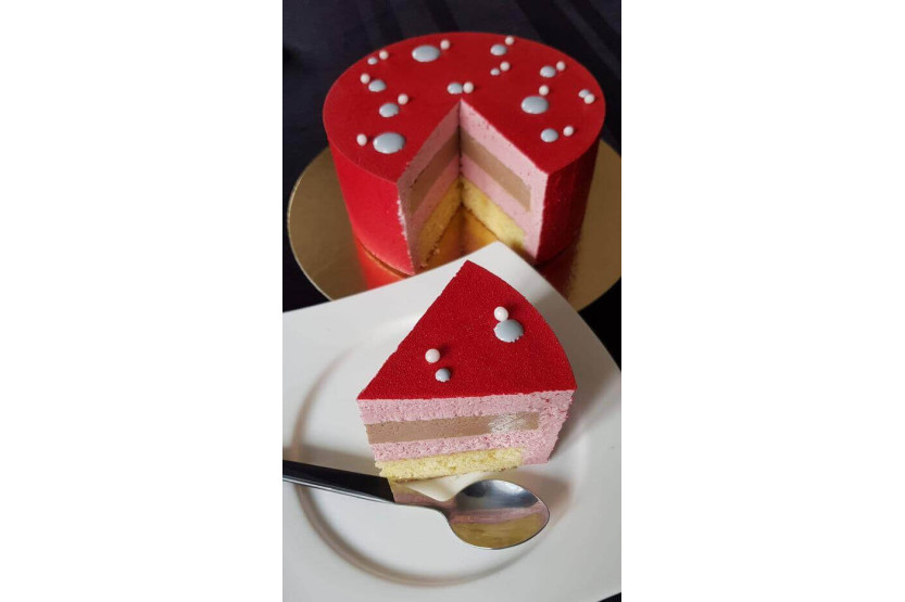 Anello per mousse ed entremet in acciaio inossidabile Gobel con bordo alto e spessore di 1 mm