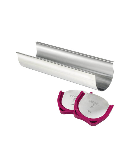 Gobel bandeja de goteo de troncos de acero inoxidable + puntas de silicona