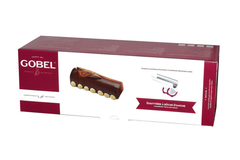 Gobel bandeja de goteo de troncos de acero inoxidable + puntas de silicona