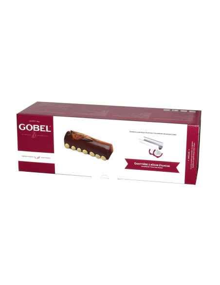 Gobel bandeja de goteo de troncos de acero inoxidable + puntas de silicona