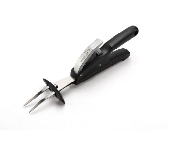 Garfo de servir Push & Pull em aço inoxidável Déglon 12cm
