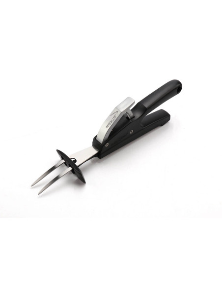 Déglon roestvrijstalen Push & Pull-servork 12cm
