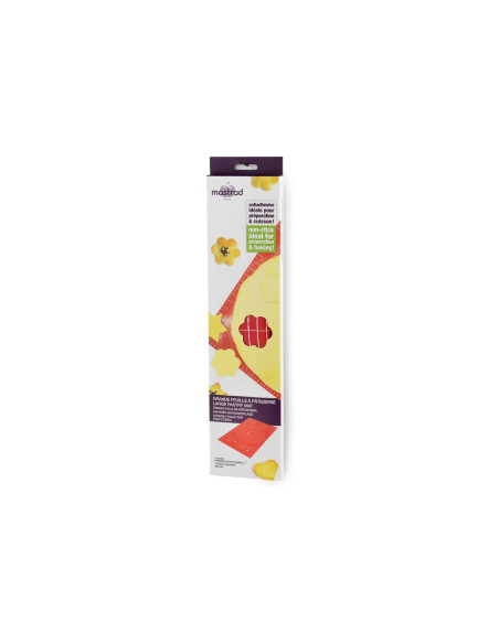 Mastrad foglio di silicone graduato rosso 60x40cm