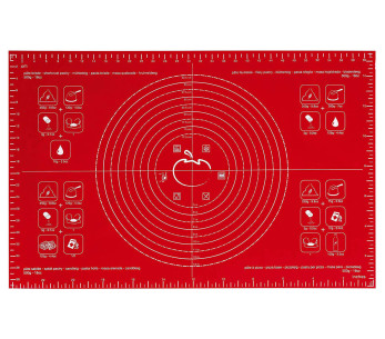 Mastrad punaiset silikonilevyt 60x40cm