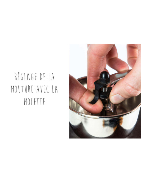 Peugeot Brazil manuel kaffekværn i chokoladebøg 21 cm