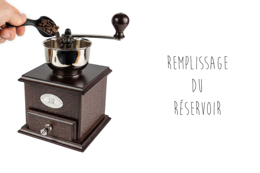 Moinho de café manual Peugeot Brazil em faia chocolate 21cm