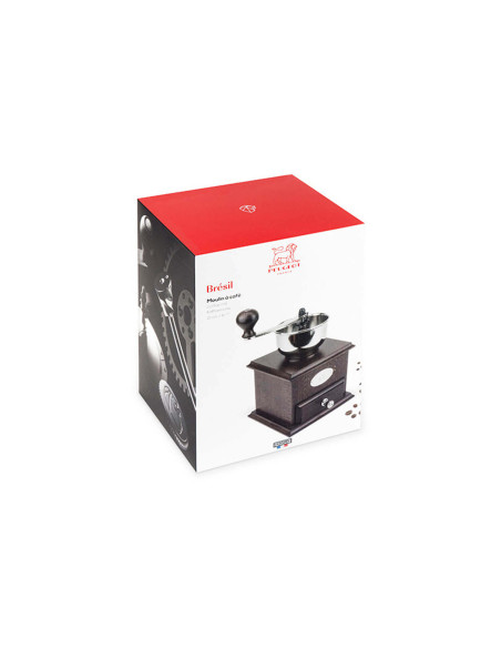 Peugeot Brazil handmatige koffiemolen in chocolade beuk 21cm