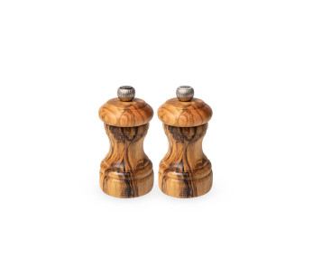 Peugeot Bistro salt- och pepparkvarn duo set i olivträ 10cm