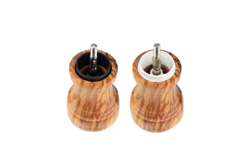 Peugeot Bistro salt- och pepparkvarn duo set i olivträ 10cm