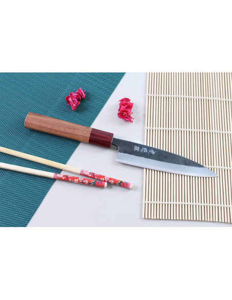 Wusaki Yuzo BS2 13cm käsintehty japanilainen yleispuukko