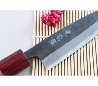 Wusaki Yuzo BS2 13cm cuchillo universal japonés hecho a mano 2