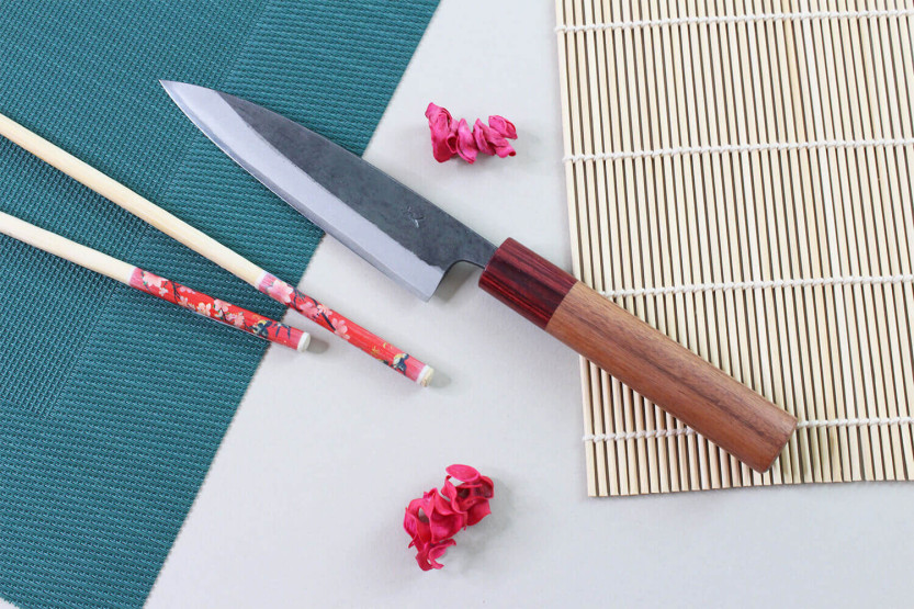 Wusaki Yuzo BS2 13 cm håndlavet japansk universalkniv