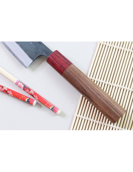 Wusaki Yuzo BS2 12cm cuchillo de cocinero japonés hecho a mano