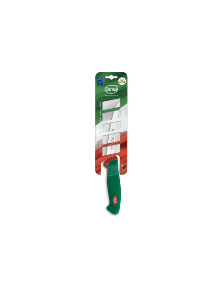 Sanelli Premana professional boning knife, reverse blade 15cm, green handle