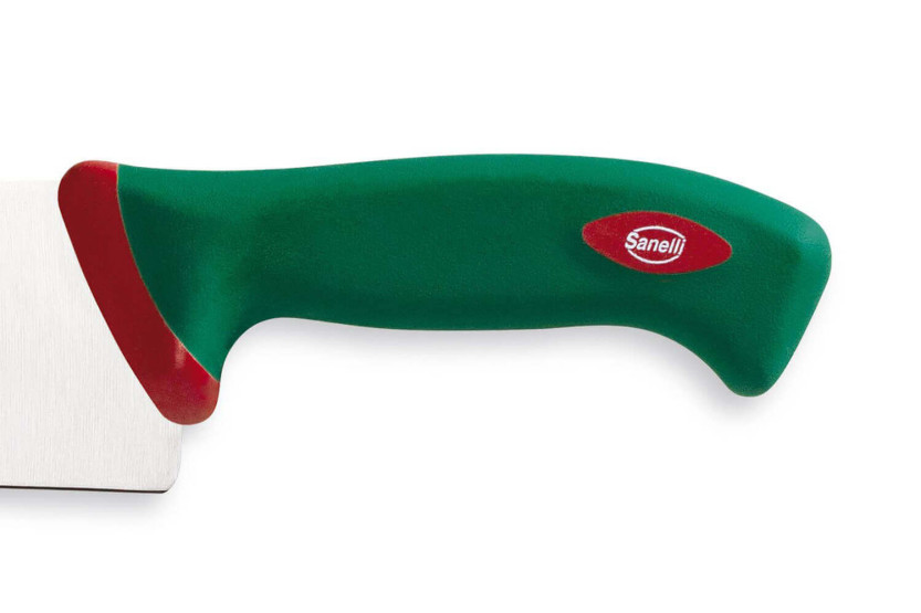 Sanelli Premana professioneel slagersmes 24cm breed lemmet groen handvat