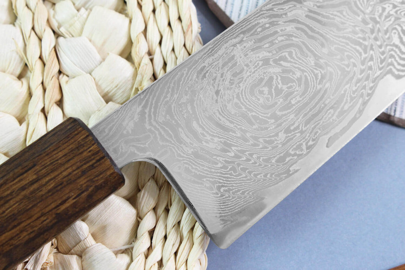 Wusaki Unagi AUS10 japanilainen kokki ' s veitsi 24cm tammi kahva