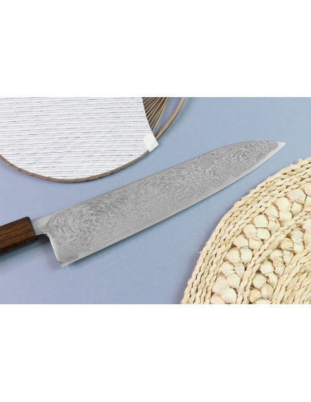 Wusaki Unagi AUS10 japanilainen kokki ' s veitsi 24cm tammi kahva