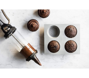 De Buyer Elastomould porções 4 ou 6 muffins
