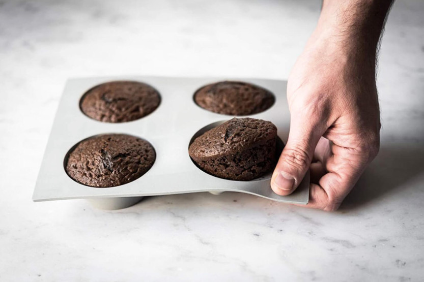 De BuyerElastomoule for 4 or 6 muffins