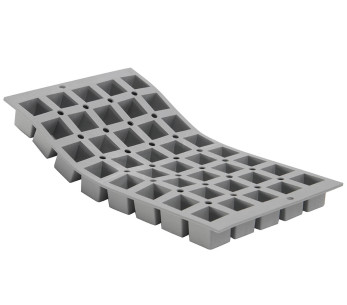 De Buyer Elastomoule placa 40 minicubos