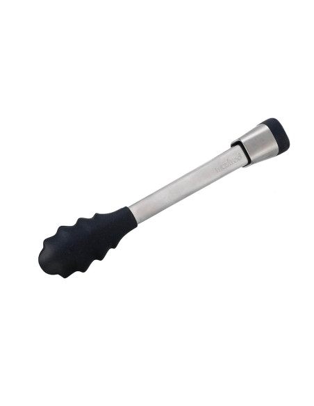 Mastrad Express serveringstang 28 cm i rustfrit stål og sort silikone