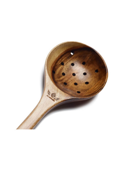 Espumadera de madera de acacia Dutchdeluxes