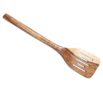Dutchdeluxes openwork spatula acacia wood 31 x 7cm