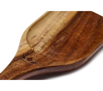 Spatel för provsmakning och servering Dutchdeluxes akaciaträ 33,5 x 7 cm 2