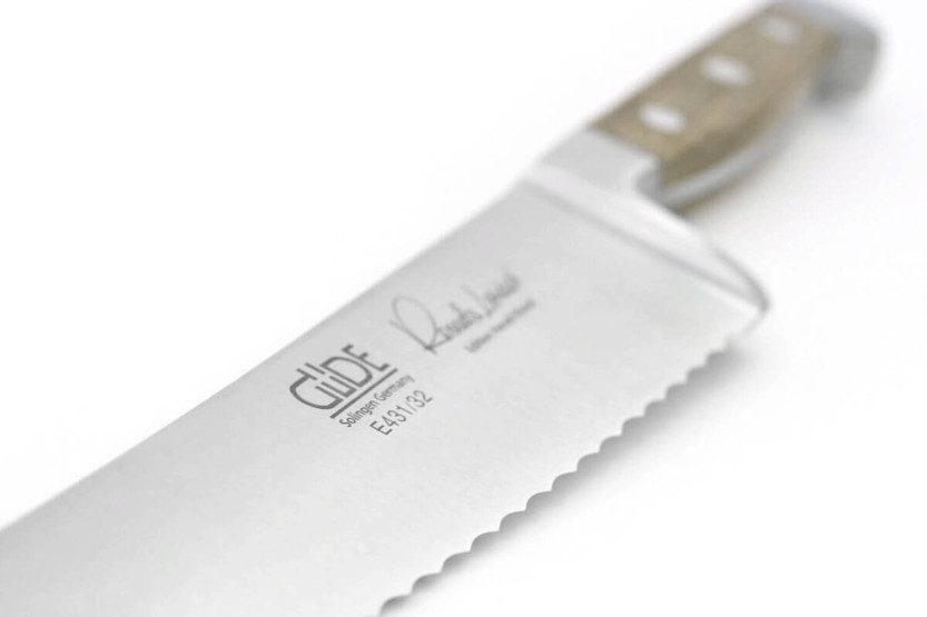 Güde Alpha Chêne 32cm coltello da pane in acciaio forgiato