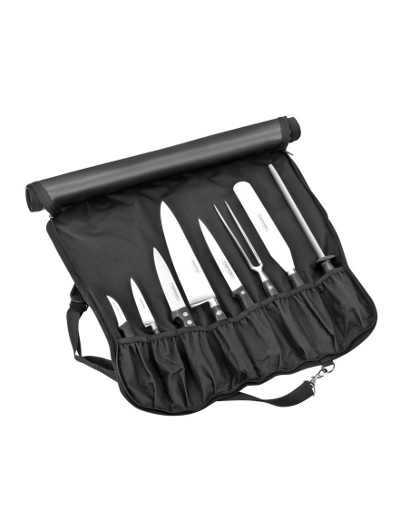 Kochkoffer Bargoin 5 Küchenmesser + 3 Utensilien