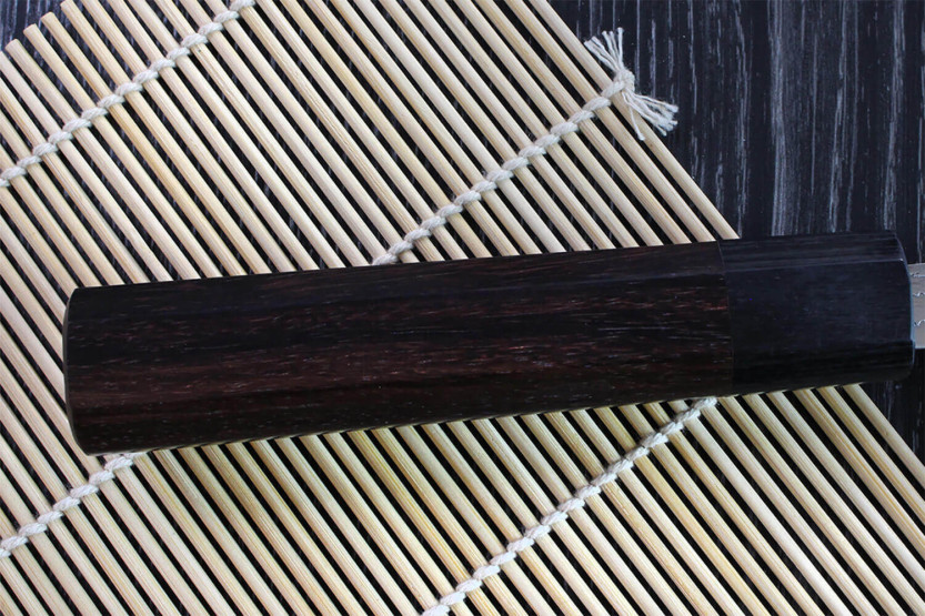 Takeshi Saji R2 Nickel Damas 18cm Cuchillo santoku japonés hecho a mano