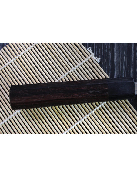 Handgjord Japansk santoku-kniv Takeshi Saji R2 Nickel Damas 18cm