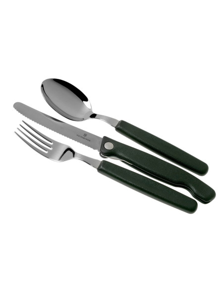 Sett med 3 couverts Victorinox Swiss Classic pliant