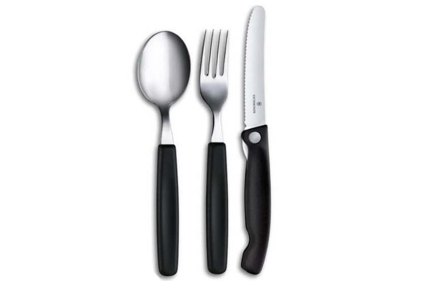 Set de 3 couverts Victorinox Swiss Classic pliant