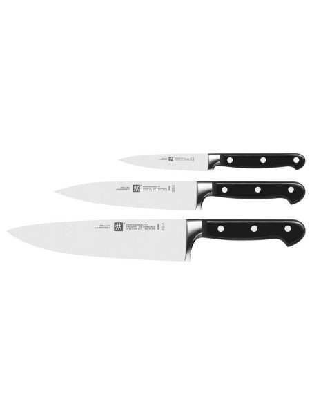 Messerset Zwilling Professionnals S geschmiedet Office + Aufschnitt + Chef 3 Messer