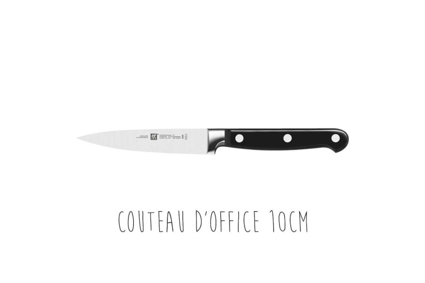 Messerset Zwilling Professionnals S geschmiedet Office + Aufschnitt + Chef 3 Messer
