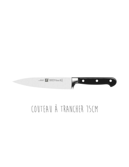 Messerset Zwilling Professionnals S geschmiedet Office + Aufschnitt + Chef 3 Messer