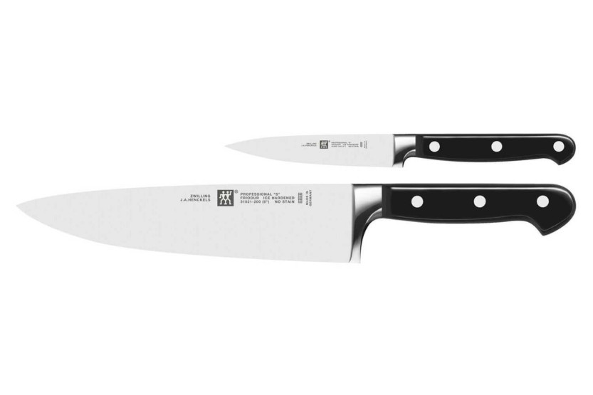 Set van 2 Zwilling Professionnal S gesmede Office + Chef messen