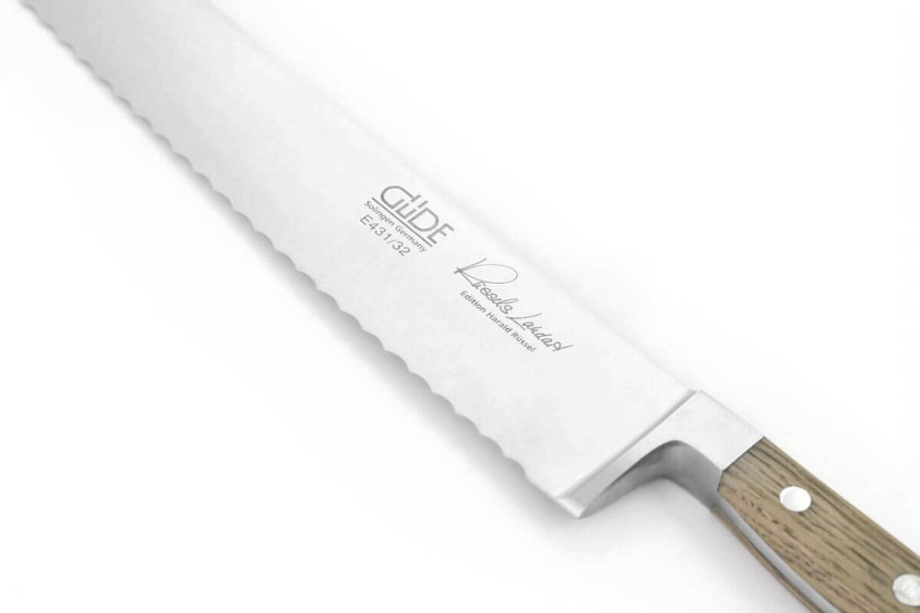 Güde Alpha Chêne 32cm coltello da pane in acciaio forgiato