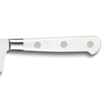 Sabatier santoku mes Toque blanche 100% gesmeed met granton snede 18cm 2
